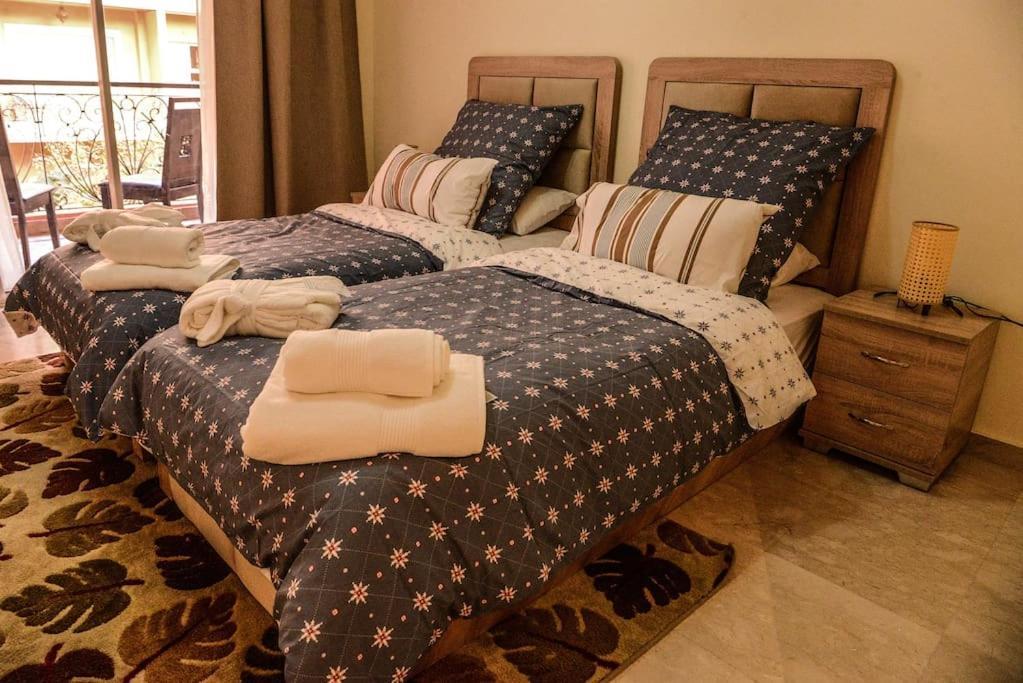 Beautiful, Great Equipped 122 M Holiday Apartment Near Majorelle Garden And Gueliz With Pool Views And A Large Balcony And Terrace Marrakesh Extérieur photo
